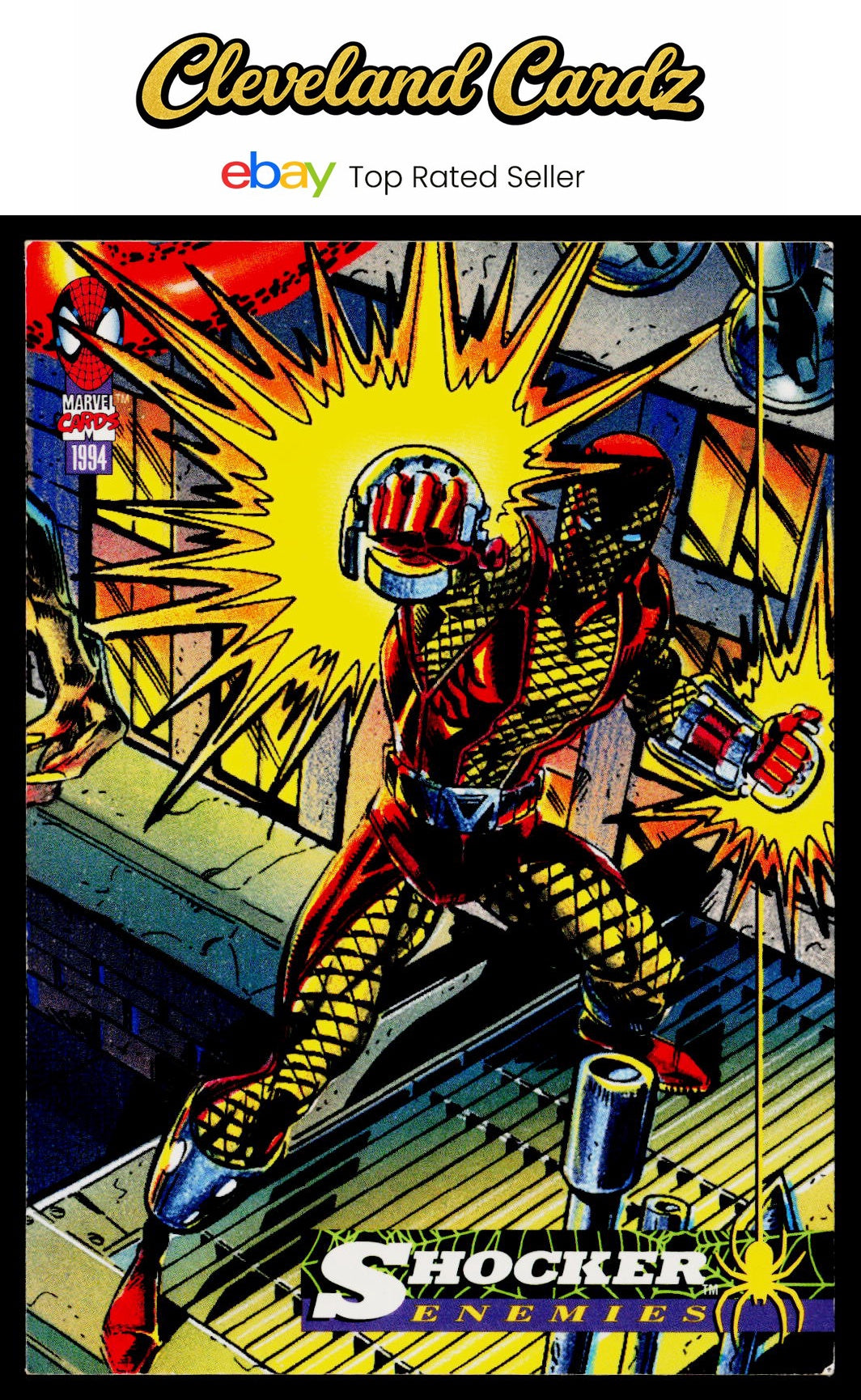 1994 Fleer The Amazing Spider-Man #51 Shocker