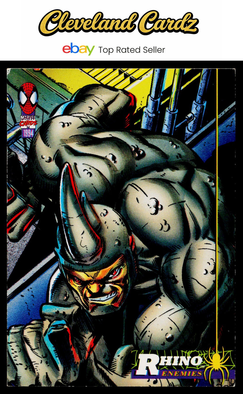 1994 Fleer The Amazing Spider-Man #54 Rhino