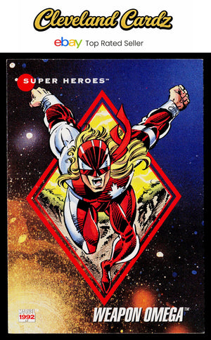 1992 Impel Marvel Universe #8 Weapon Omega