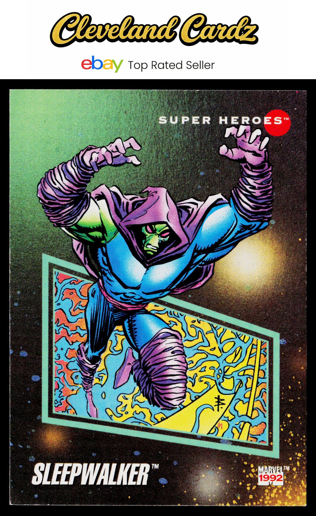 1992 Impel Marvel Universe #3 Sleepwalker