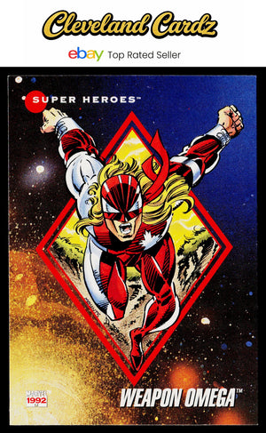 1992 Impel Marvel Universe #8 Weapon Omega