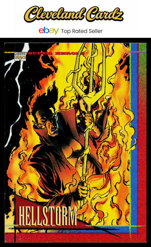 1993 SkyBox Marvel Universe #54 Hellstorm
