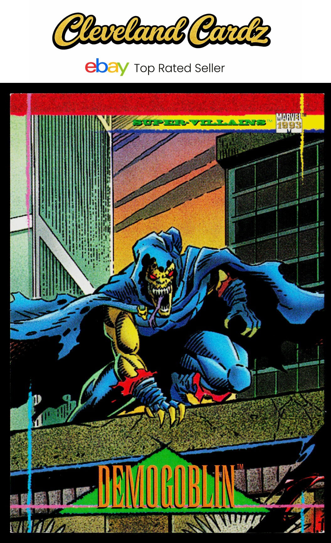 1993 SkyBox Marvel Universe #56 Demogoblin