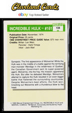 1990 Impel Marvel Universe #134 Incredible Hulk #181