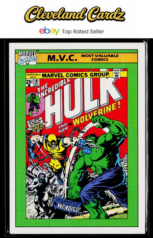 1990 Impel Marvel Universe #134 Incredible Hulk #181