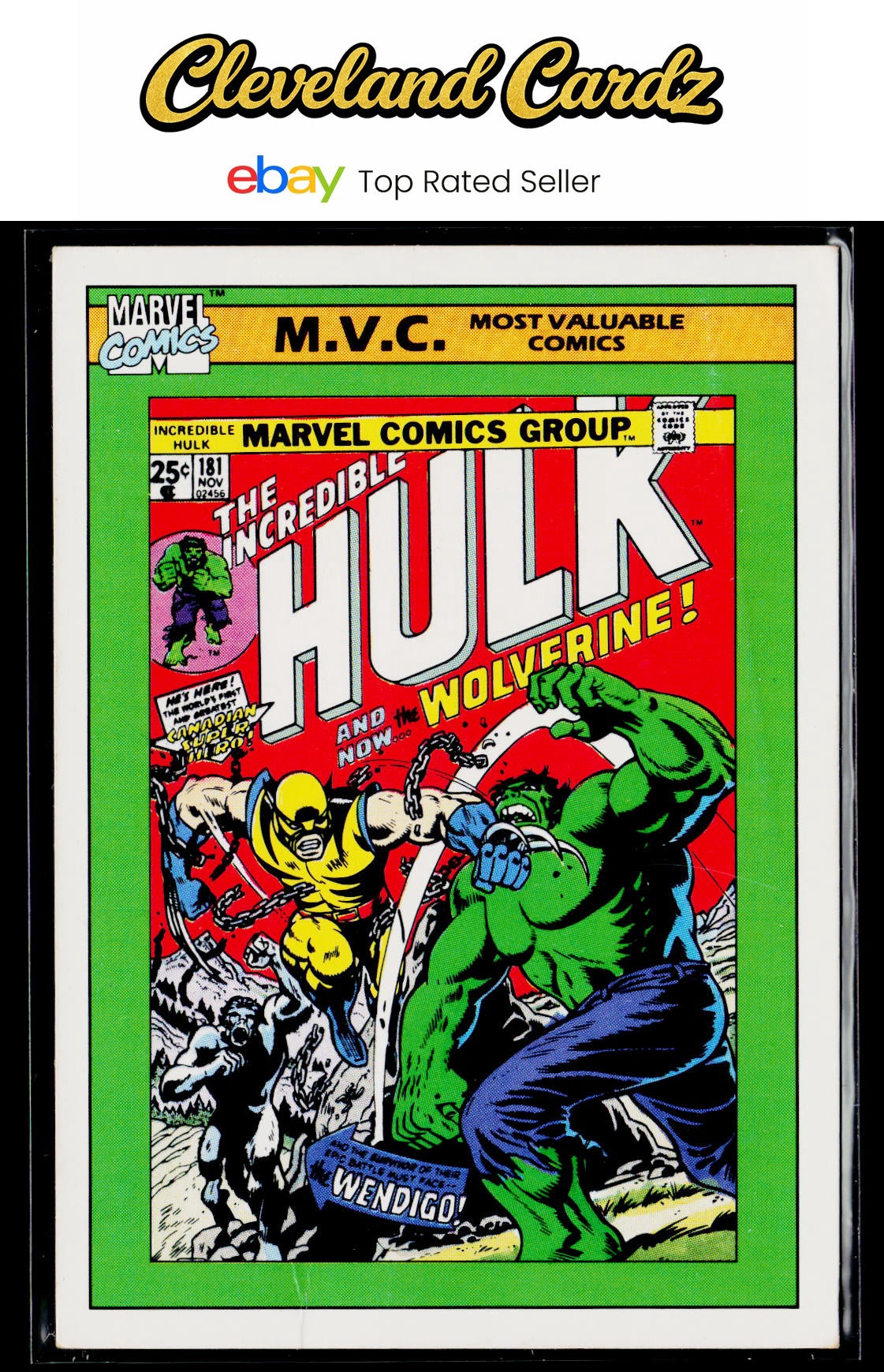 1990 Impel Marvel Universe #134 Incredible Hulk #181
