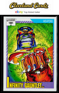 1991 Impel Marvel Universe II #134 Infinity Gauntlet