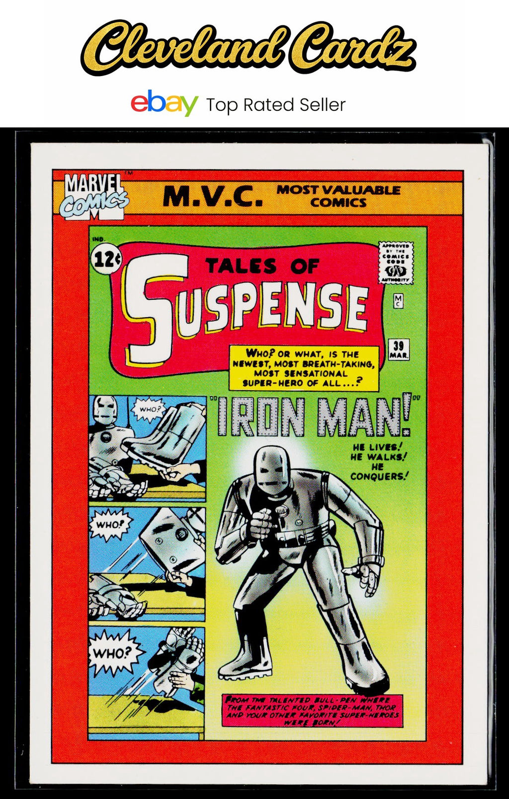 1990 Impel Marvel Universe #135 Tales of Suspense #39