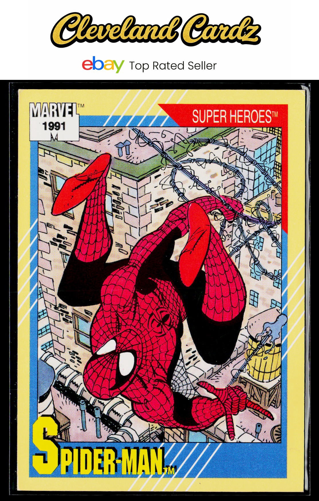 1991 Impel Marvel Universe II #1a Spider-Man