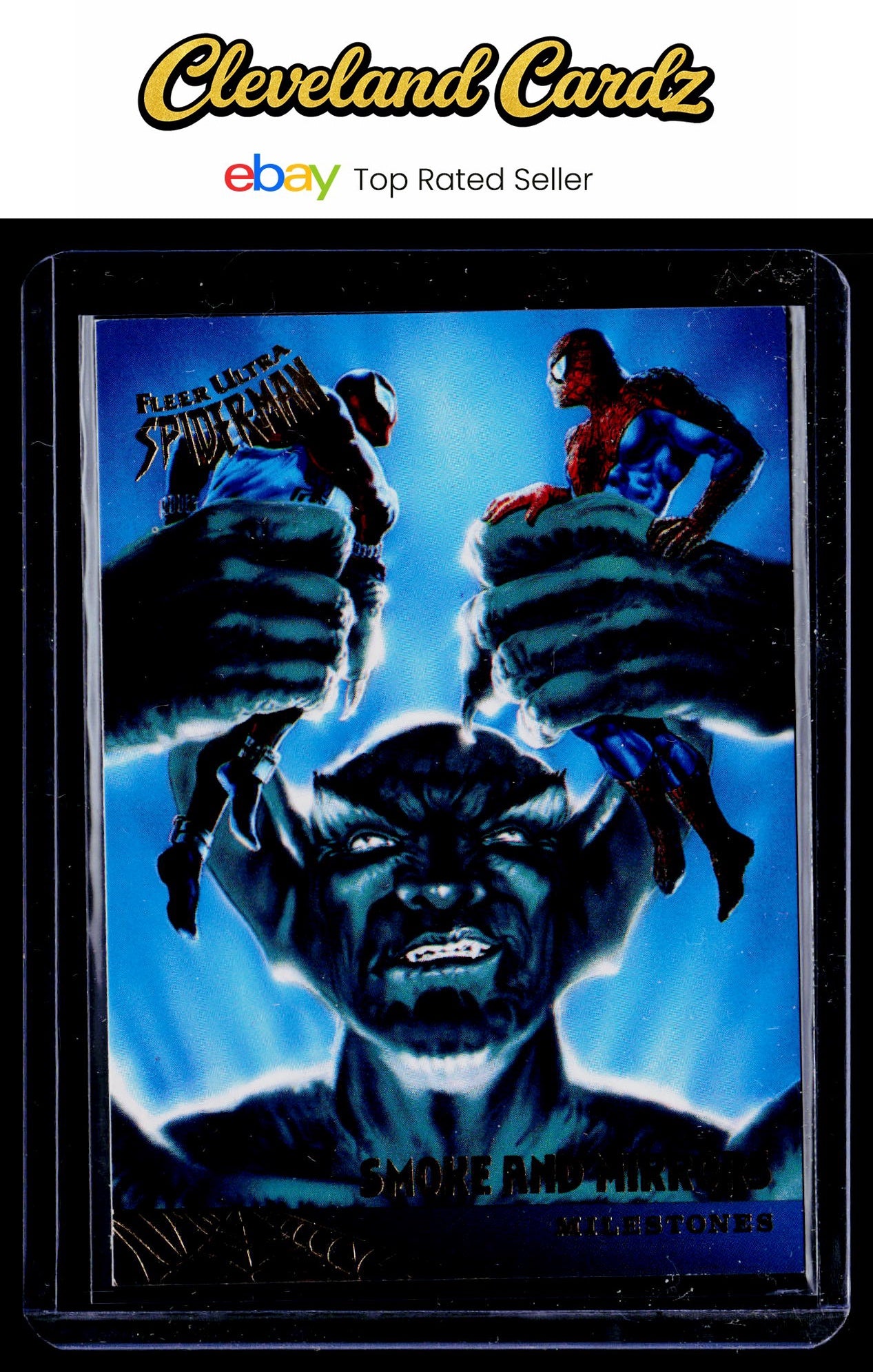 1995 Fleer Ultra Spider-Man #97 Smoke and Mirrors EX+