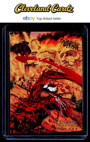 1995 Fleer Ultra Spider-Man #142 Mt. Rushmore EX+