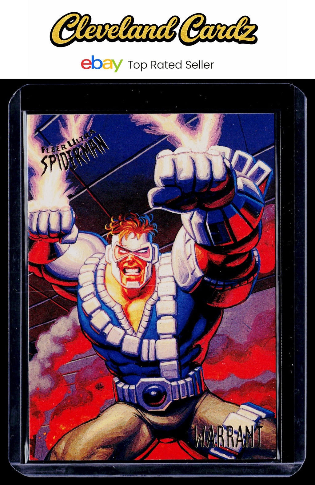 1995 Fleer Ultra Spider-Man #63 Warrant EX+