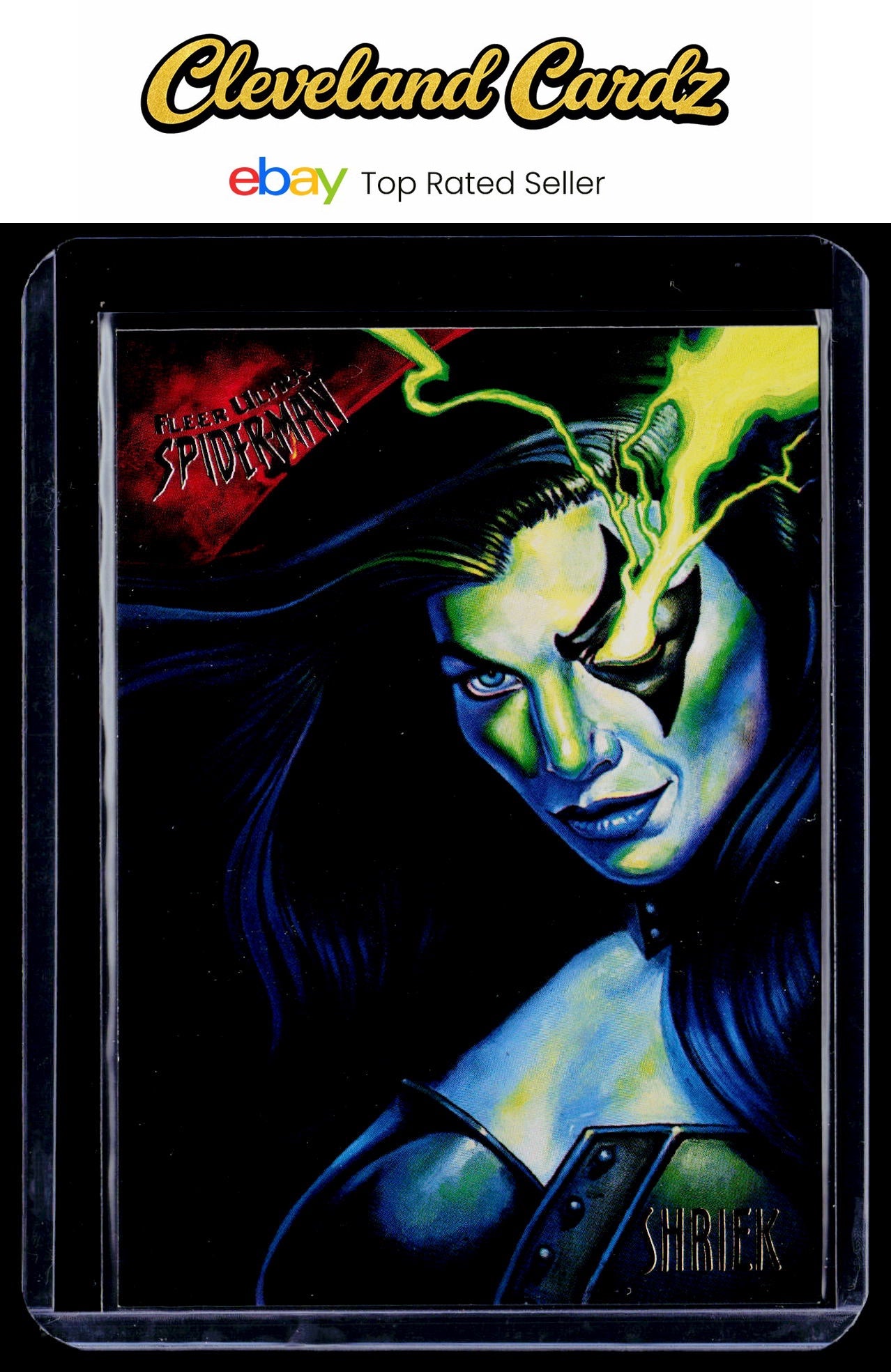 1995 Fleer Ultra Spider-Man #51 Shriek EX+
