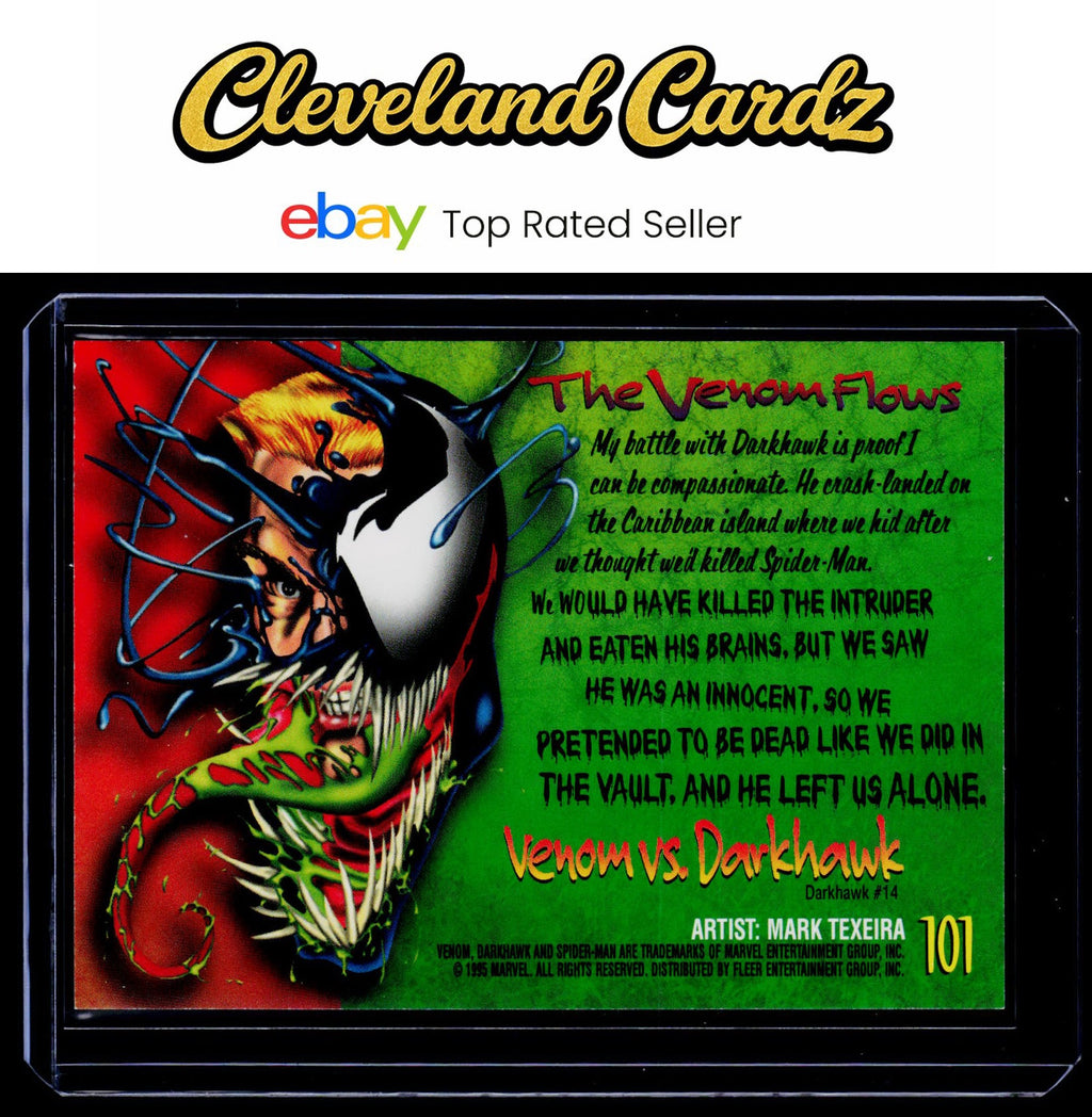 1995 Fleer Ultra Spider-Man #101 Darkhawk EX+