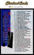 1995 Upper Deck Street Fighter #90 Street Fighter Checklist VG+