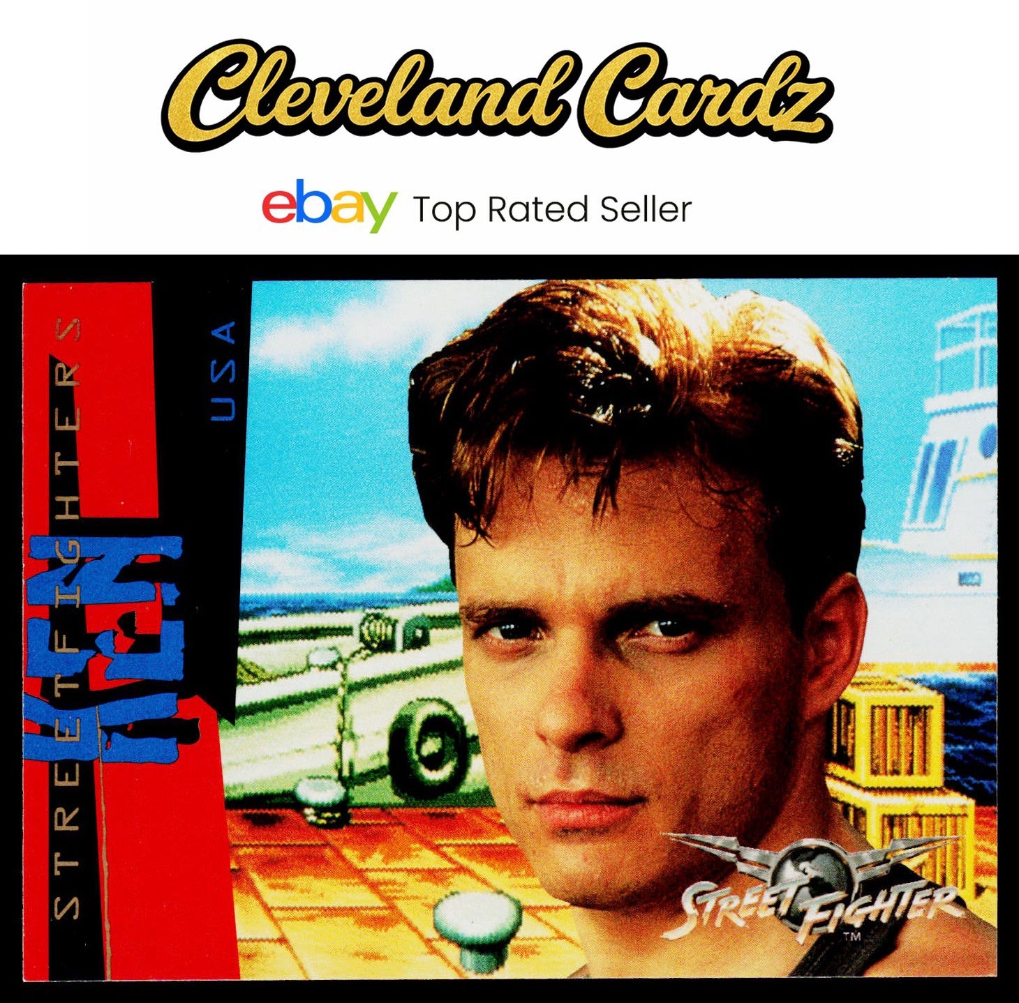 1995 Upper Deck Street Fighter #65 Ken