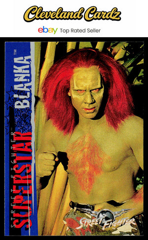 1995 Upper Deck Street Fighter #48 Blanka VG+