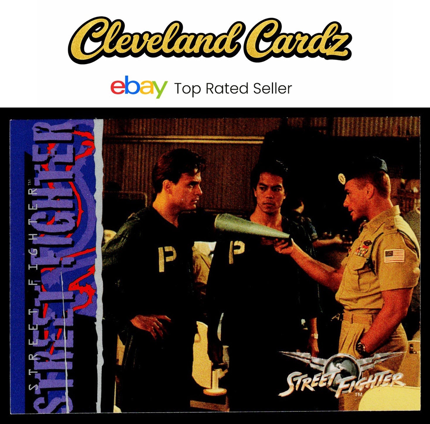 1995 Upper Deck Street Fighter #10 The Insiders VG+