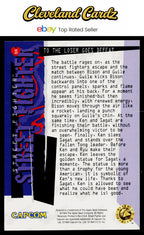 1995 Upper Deck Street Fighter #35 To the Loser Goes Defeat VG+