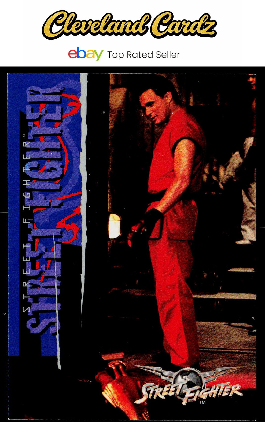 1995 Upper Deck Street Fighter #35 To the Loser Goes Defeat VG+