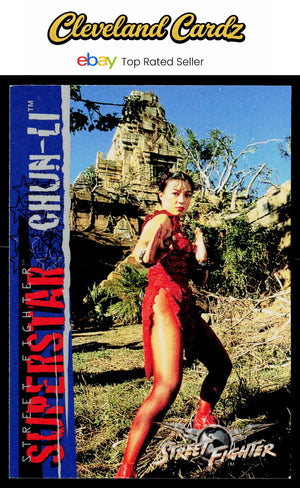 1995 Upper Deck Street Fighter #46 Chun-Li VG+