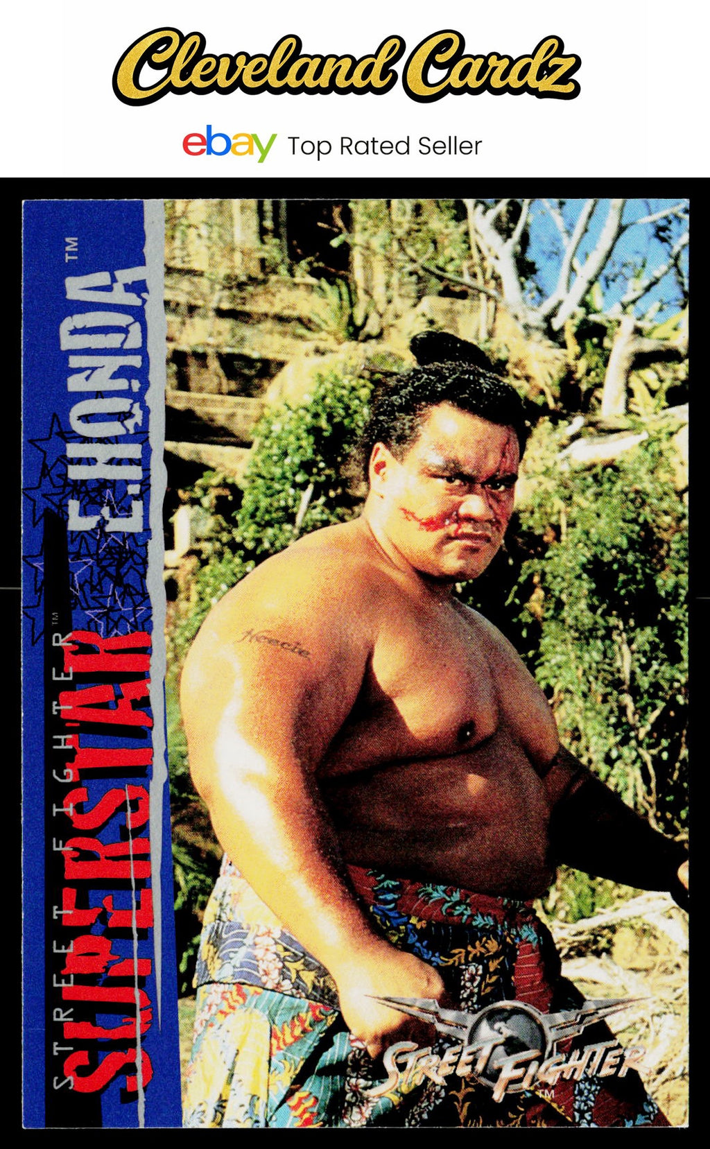 1995 Upper Deck Street Fighter #47 E. Honda VG+