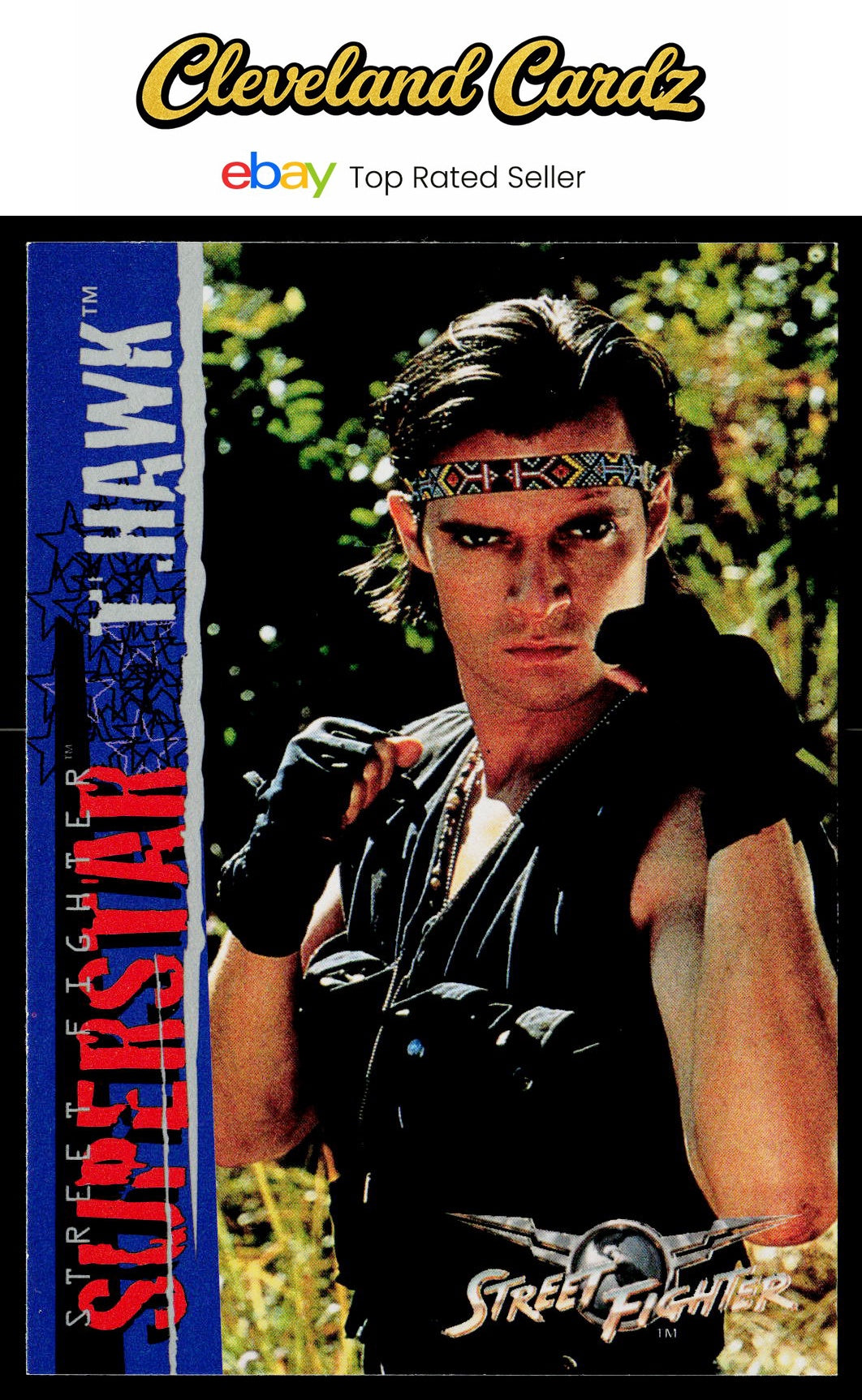 1995 Upper Deck Street Fighter #45 T.Hawk VG+