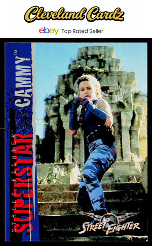 1995 Upper Deck Street Fighter #44 Cammy VG+