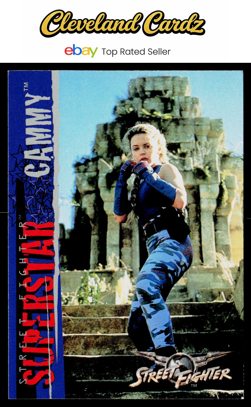 1995 Upper Deck Street Fighter #44 Cammy VG+