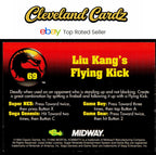 1994 Classic Mortal Kombat Series 1 #69 Liu Kang's Flying Kick VG+