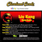 1994 Classic Mortal Kombat Series 1 #41 Liu Kang vs. Sub-Zero VG+