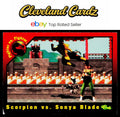 1994 Classic Mortal Kombat Series 1 #18 Scorpion vs. Sonya Blade VG+