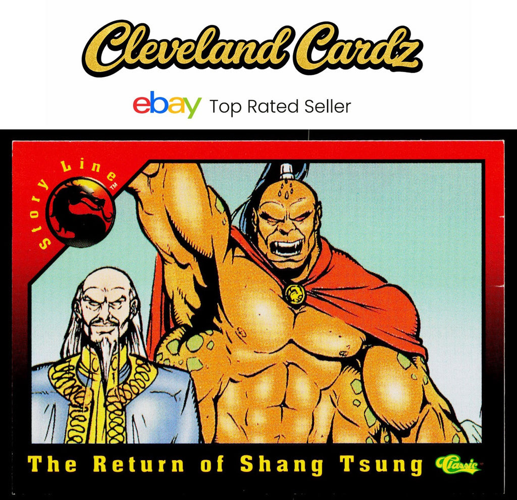 1994 Classic Mortal Kombat Series 1 #91 The Return of Shang Tsung VG+