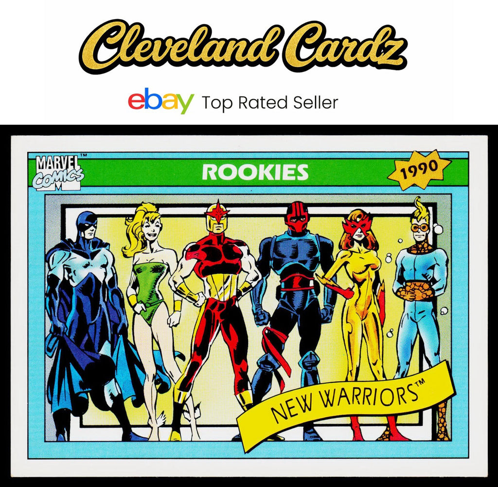 1990 Impel Marvel Universe #85 New Warriors EX+