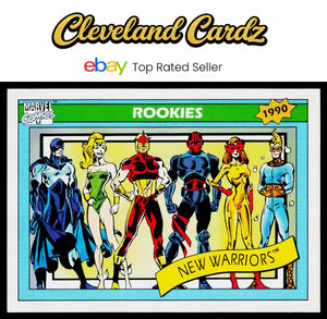 1990 Impel Marvel Universe #85 New Warriors EX+