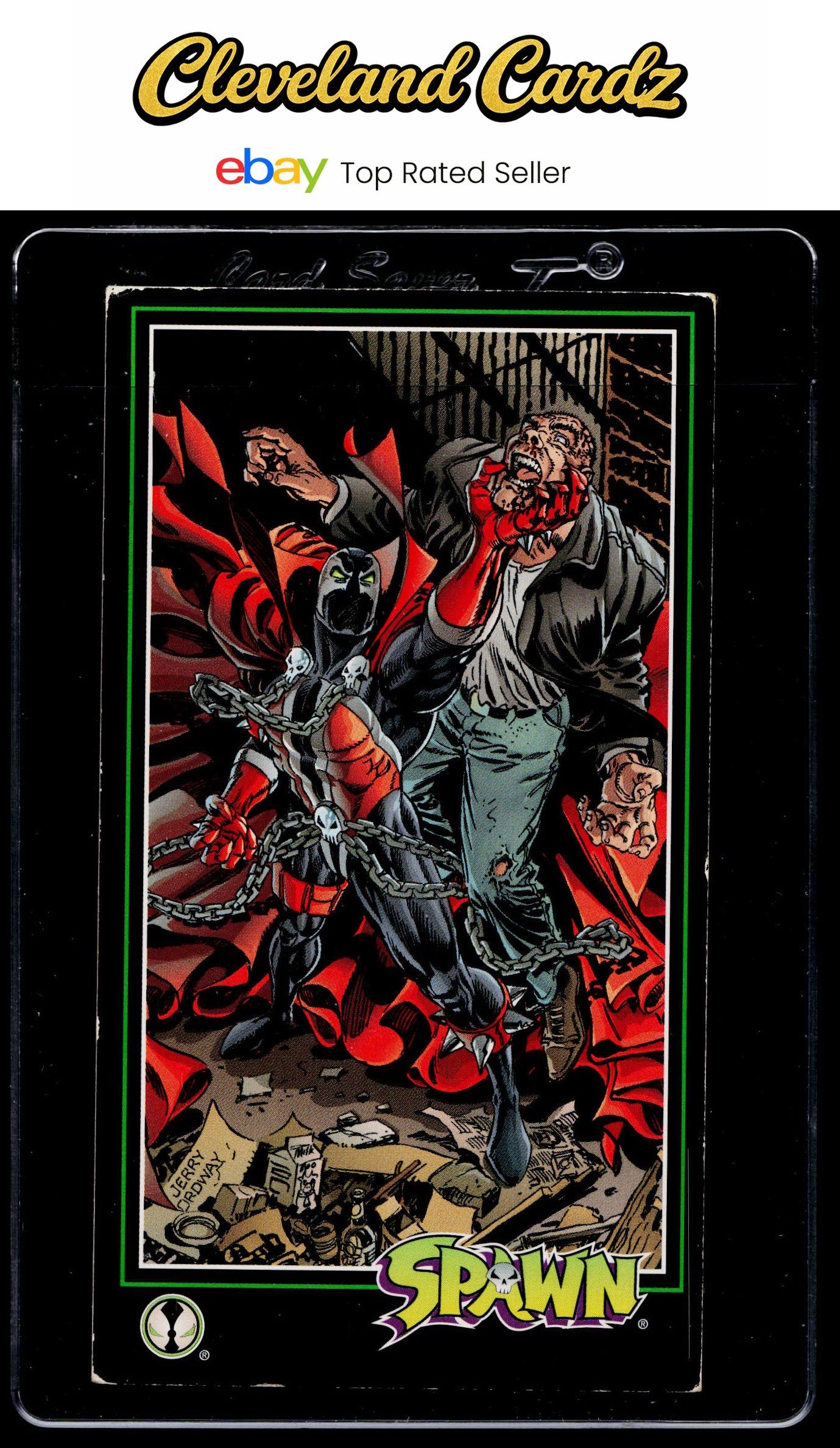 1995 WildStorm Spawn Widevision #123 This is my Alley VG+