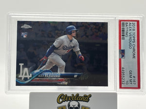 2018 Topps Chrome #167 Alex Verdugo PSA 10