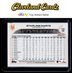 2022 Topps Chrome #132 Starling Marte Pink Refractor