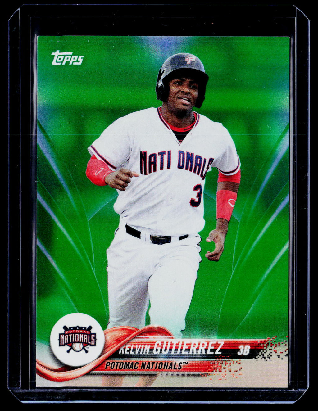 2018 Topps Pro Debut #39 Kelvin Gutierrez Green #/99