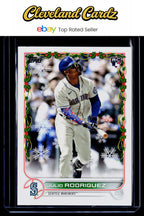 2022 Topps Holiday #HW44b Julio Rodriguez