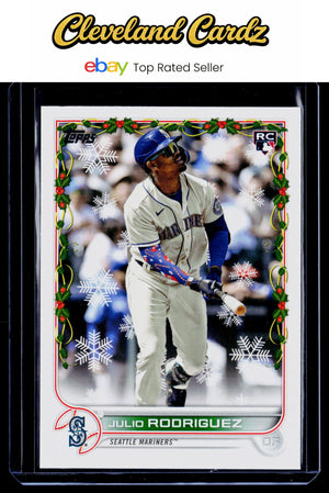 2022 Topps Holiday #HW44b Julio Rodriguez