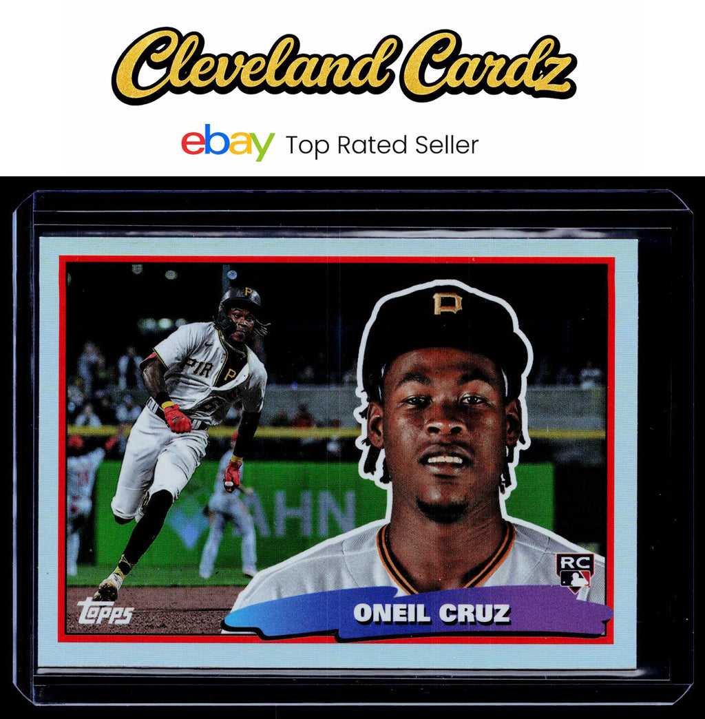 2022 Topps Archives #88BF-4 Oneil Cruz 1988 Topps Big Foil Sky Blue RC