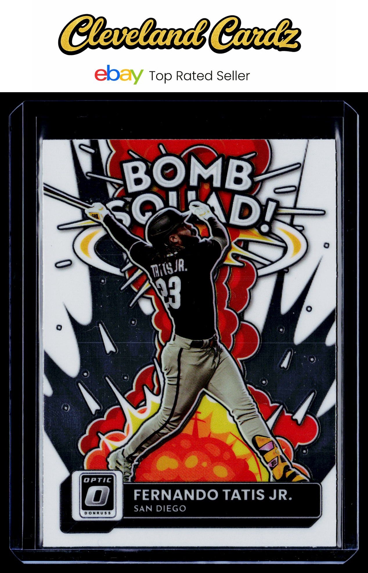 2022 Donruss Optic #BS-5 Fernando Tatis Jr. Bomb Squad