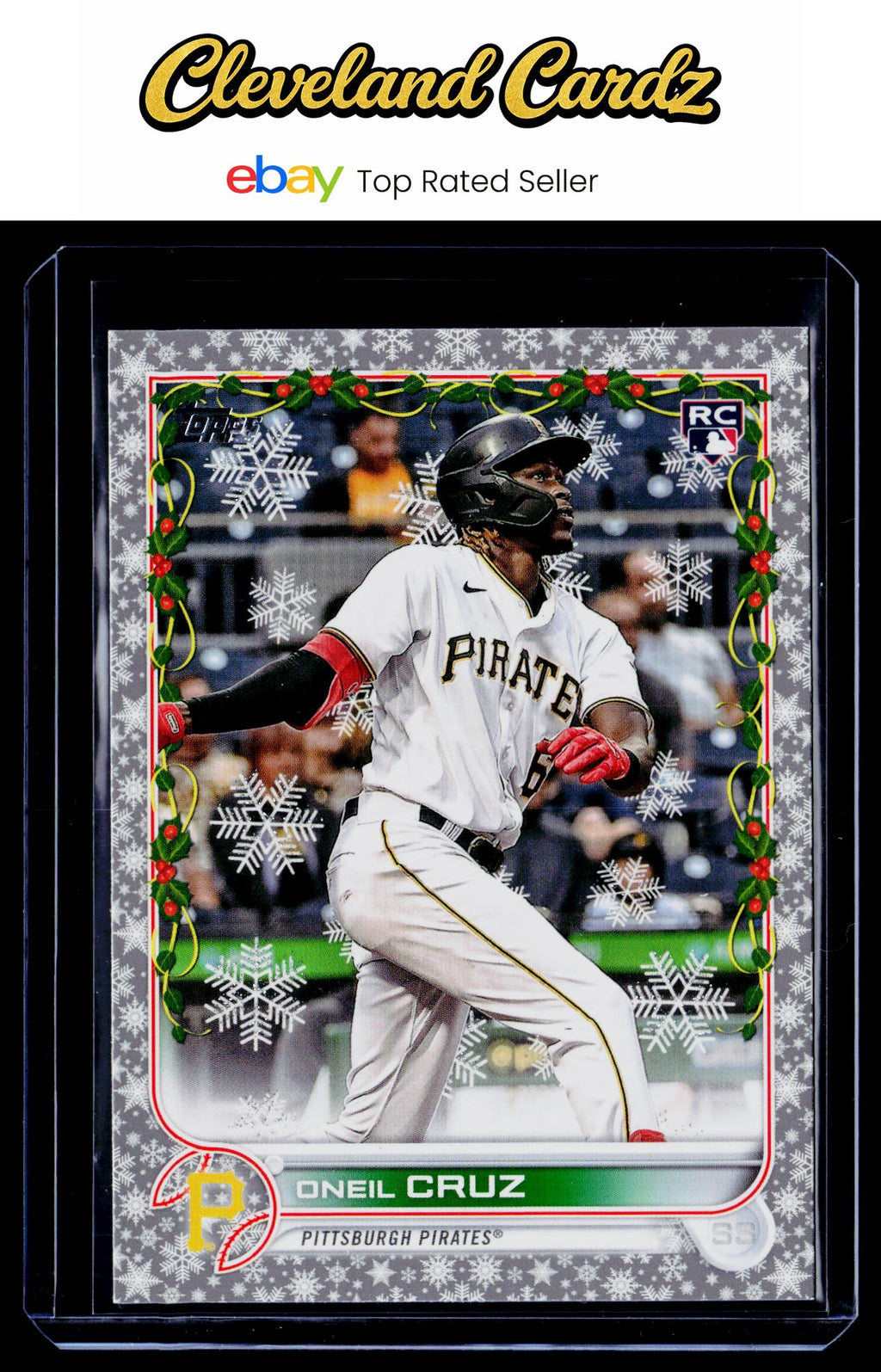 2022 Topps Holiday #HW173 Oneil Cruz Metallic RC
