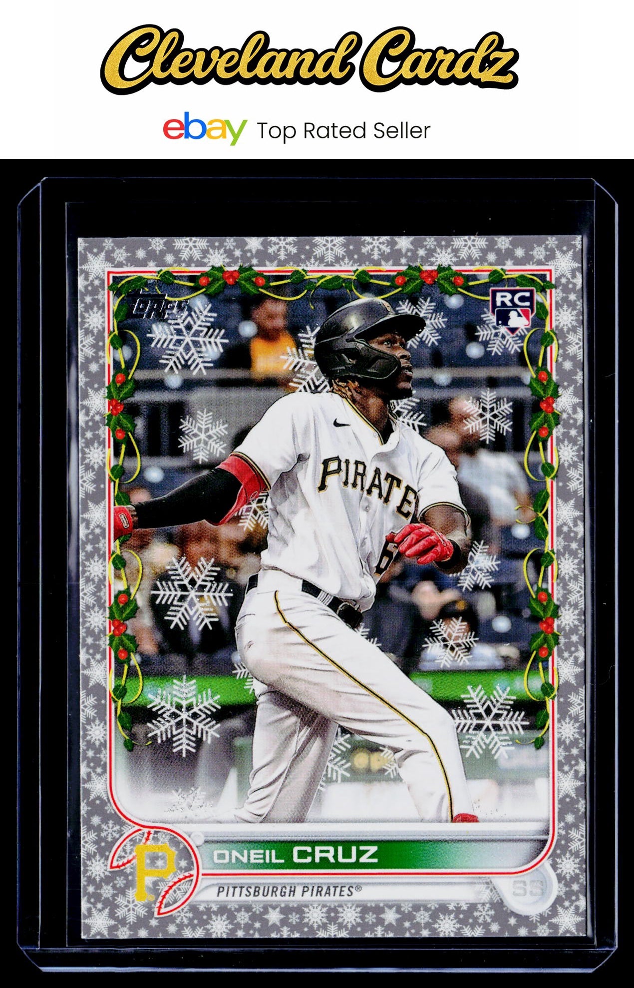 2022 Topps Holiday #HW173 Oneil Cruz Metallic RC