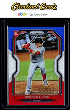 2021 Panini Prizm #64 Bobby Dalbec Red/White/Blue Prizm RC