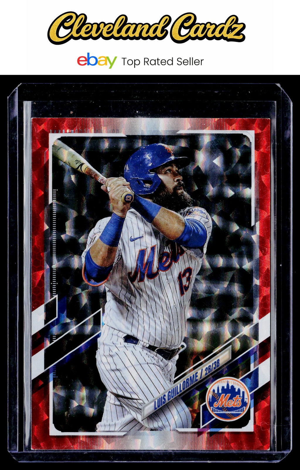 2021 Topps Update #US127 Luis Guillorme Orange Foilboard #/299