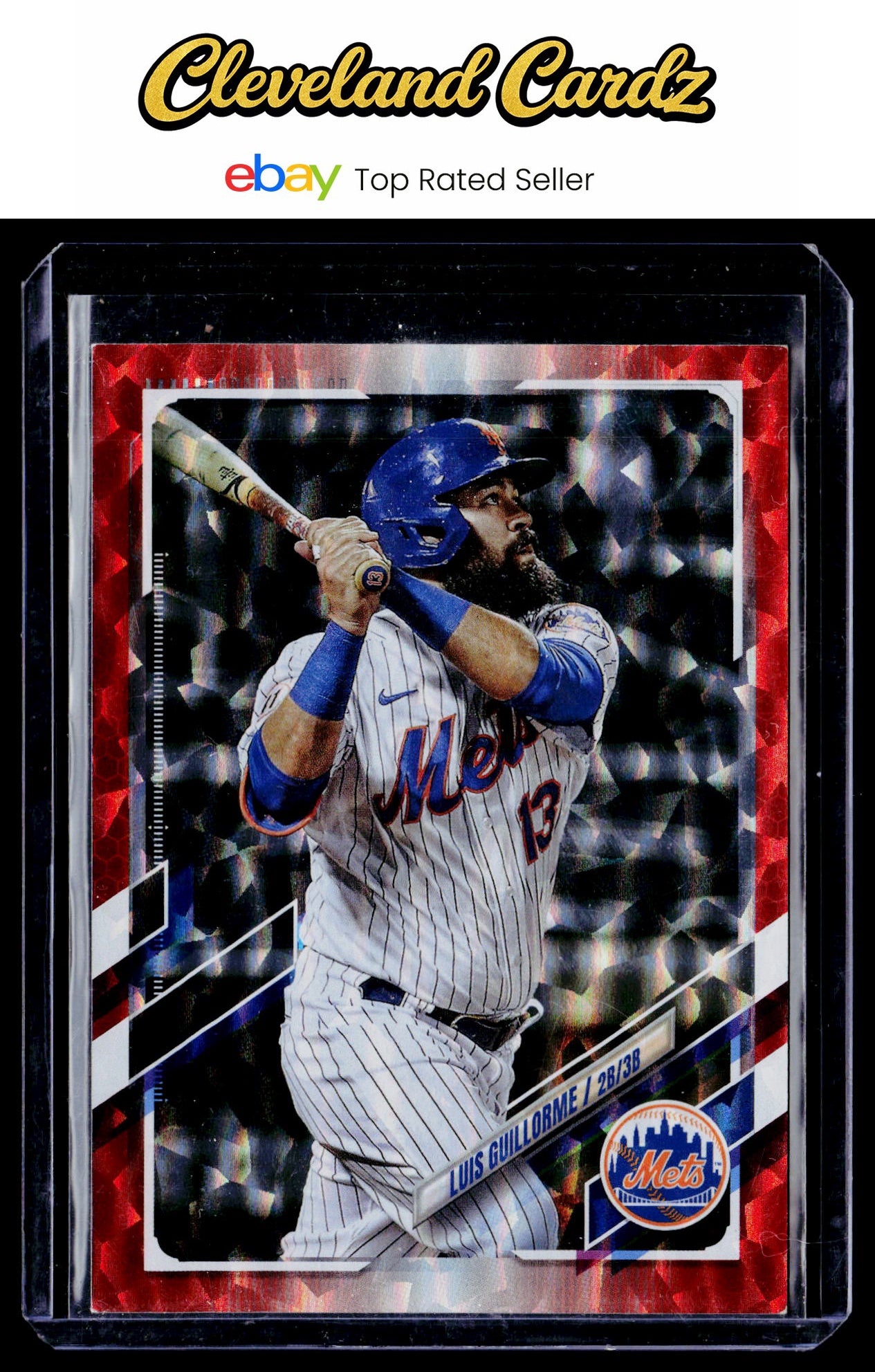 2021 Topps Update #US127 Luis Guillorme Orange Foilboard #/299