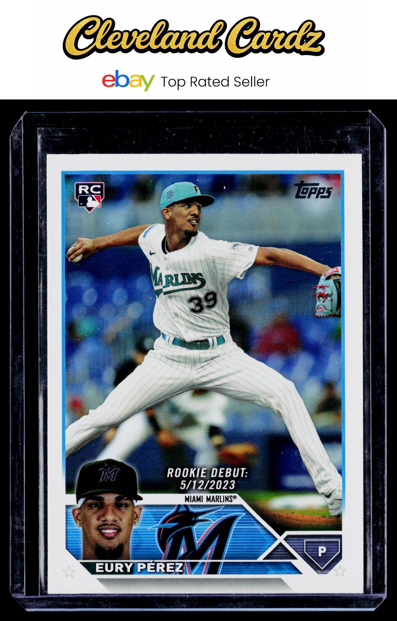 2023 Topps Update #US317 Eury Pérez RC