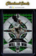 2022 Panini Mosaic #WW-5 Tim Anderson Will to Win Green Mosaic